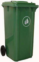 Outdoor Garbage Cans With Cover Lids And Wheels Large Trash Cans