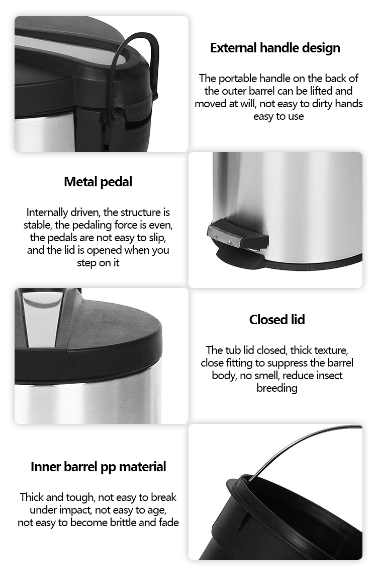 cool trash cans for bedrooms
