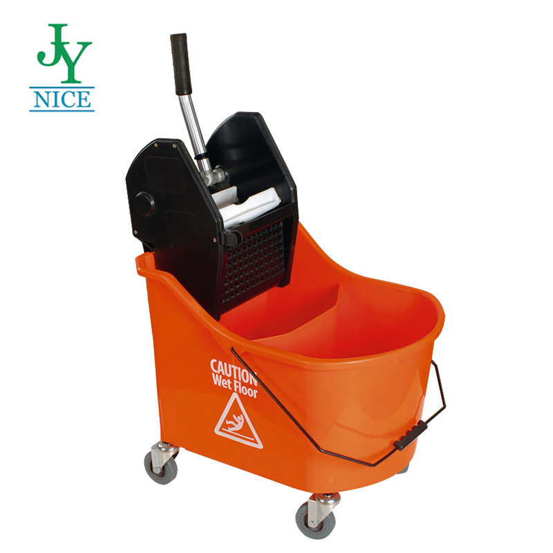 bucket and mop