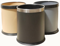 Yellow Bin Waste Without Lid Compost Bin Brown Modern Bin