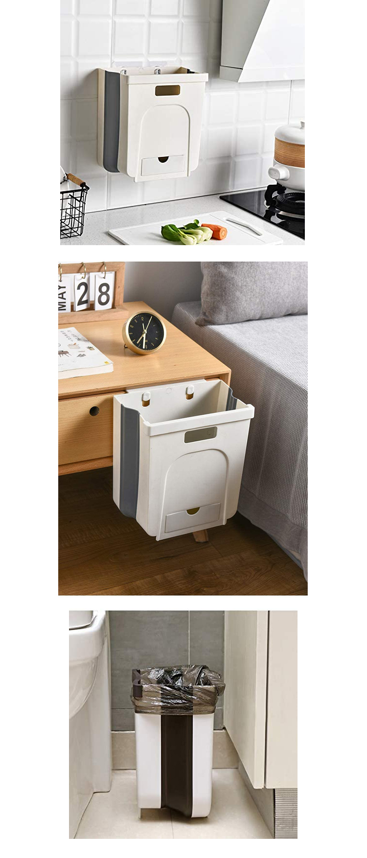 simple human trash and recycling