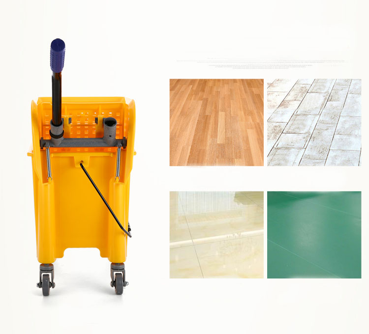 spin bucket mop