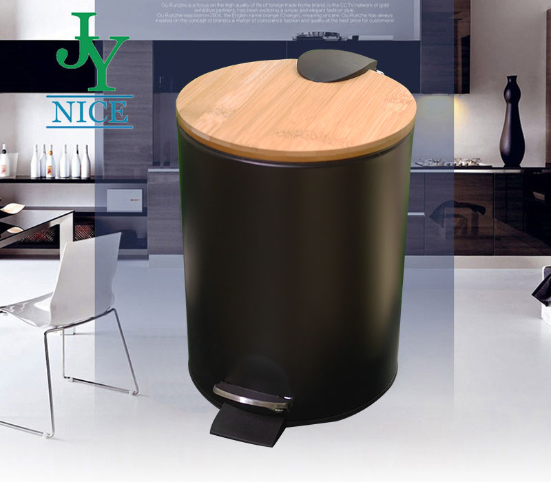 small trash can for under kitchen sink