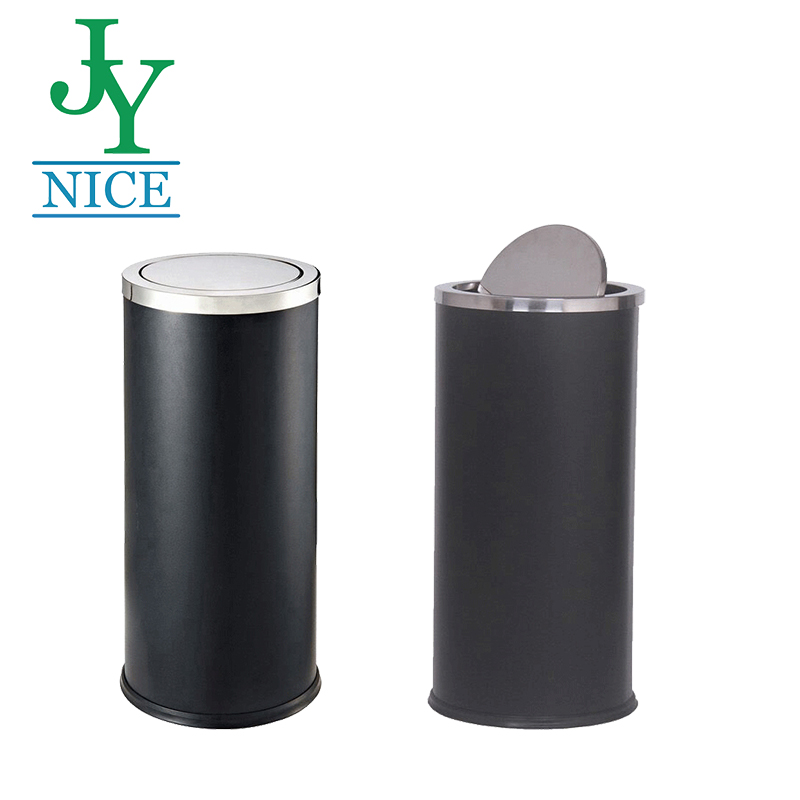 large plastic rubbish bins
