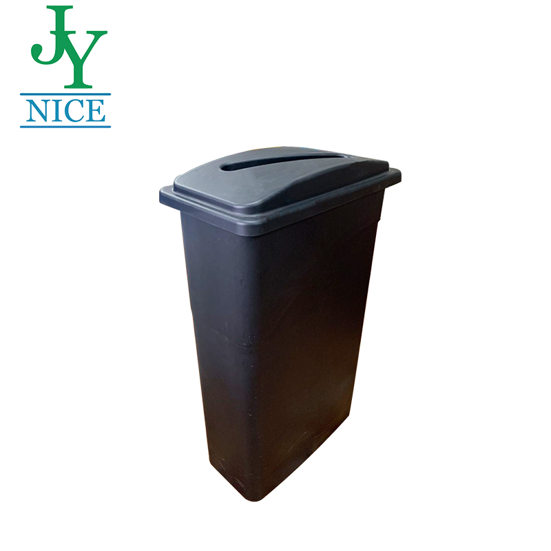 EcoFriendly Material Reusable Garbage Can Plastic Recycle Bin with PP