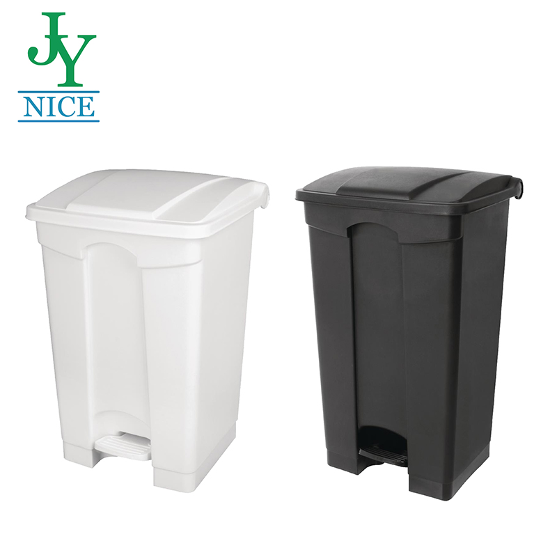 big black rubbish bins