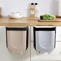 built in garbage can