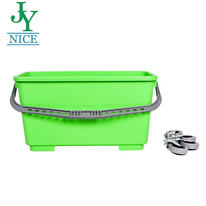 cheap Household pp plastic 20L 30L cleaning water Bucket Professional rectangle blue green grey red car washer Cleaning pail