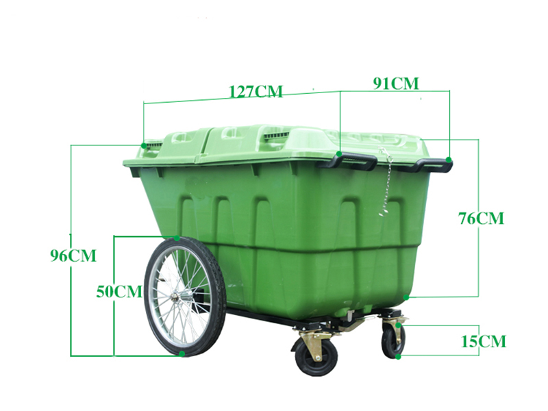 flip top rubbish bins
