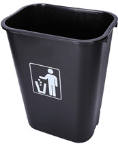 Fast ship recycle bins commercial trash cans waste paper basket