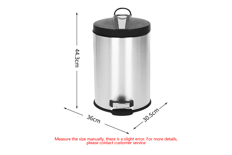 copper waste paper bin