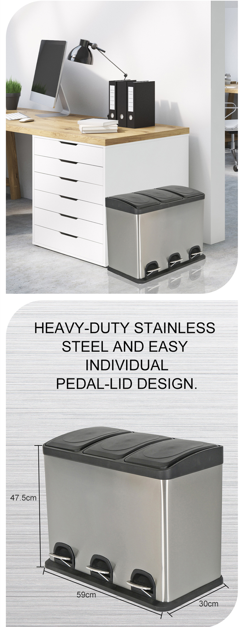 container store wastebasket