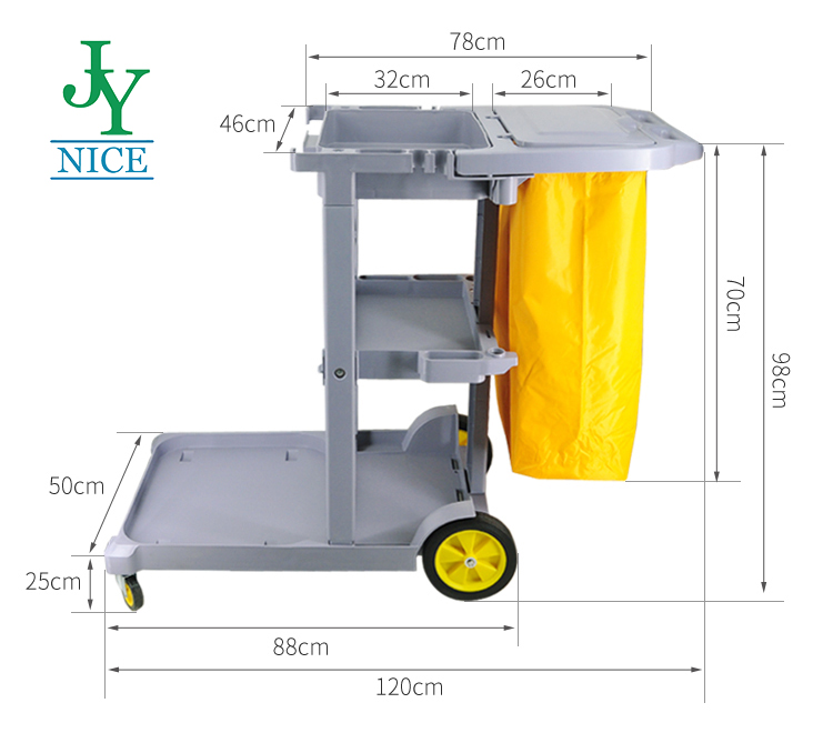small housekeeping carts