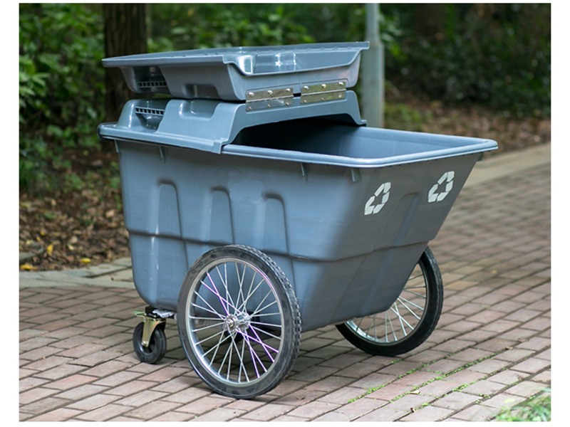 dumping rubbish in public bins
