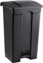 dual compartment garbage bin
