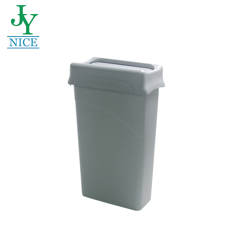 cabinet garbage can with lid