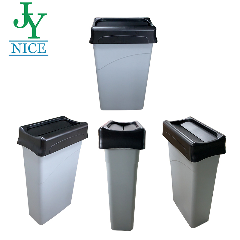 Sanitary Classification Waste Recycling Bin Custom Eco-friendly supermarket shopping centre paper and bottle rubbish bin
