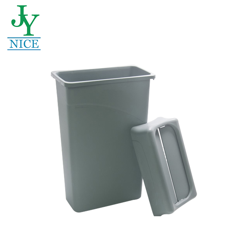 Sanitary Classification Waste Recycling Bin Custom Eco-friendly supermarket shopping centre paper and bottle rubbish bin