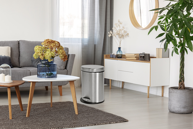 trash can by dimension