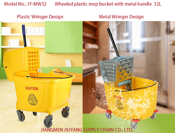 bucket and mop