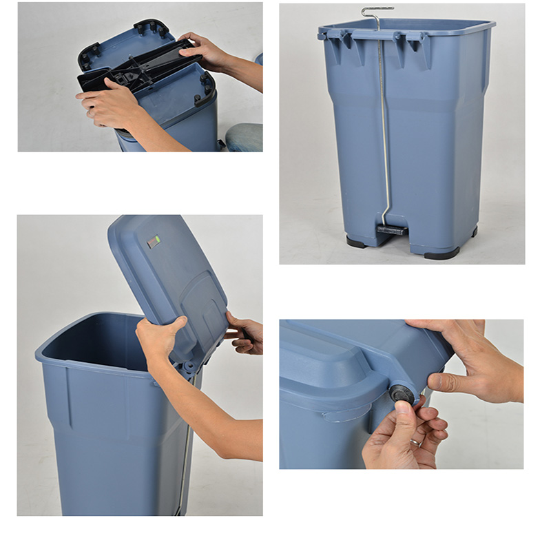 corner kitchen waste bins
