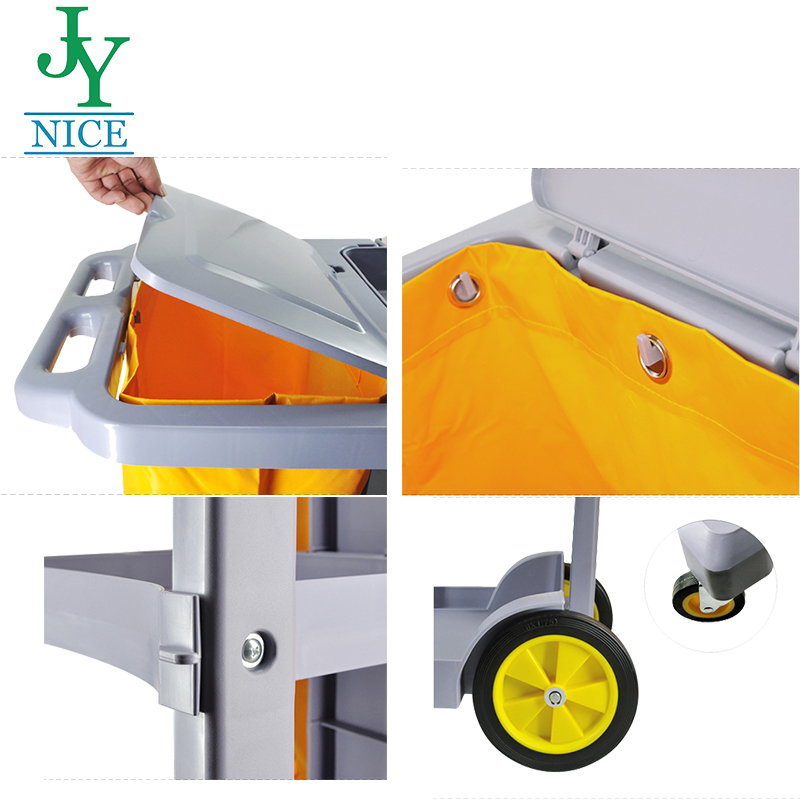 small janitor cart