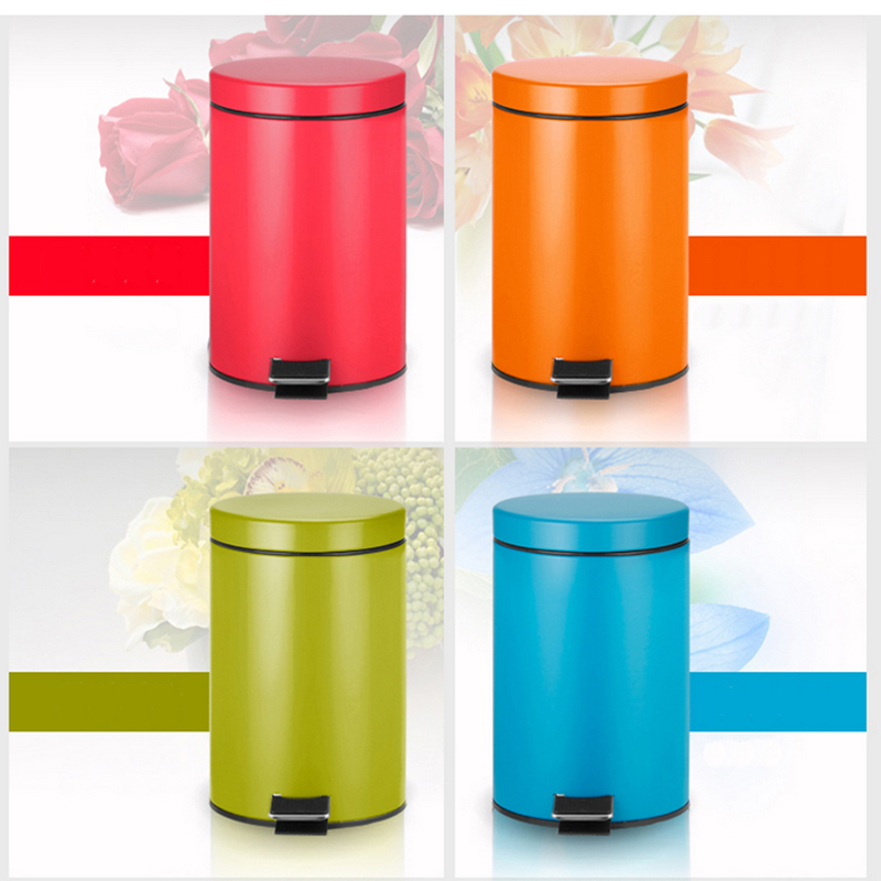 garbage bin metal