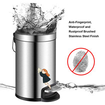 kitchen garbage can storage