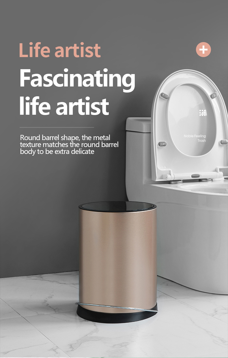 18 inch tall wastebasket